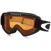 Oakley OO7066-20 O2 XM Eyewear, Matte Black, Persimmon Lens