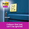 Post-it Super Sticky Notes Canary Yellow, Pack of 6 Pads,