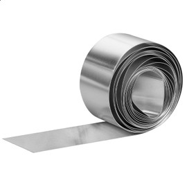 Uxney Aluminum Flashing Roll，Aluminum Sheet Roll 3500x50x0.2mm(LxWxT) Applicable to Various House Repair and DIY Projects