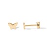 PAVOI 14K Gold Plated 925 Sterling Silver Post Pair of