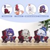 TaiCy Genshin Impact 2-in-1 Magnetic Acrylic Stand: Includes 3 Figures