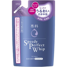 Senka Speedy Perfect Whip, Moist Touch, Refill, 4.4 fl oz (130 ml)