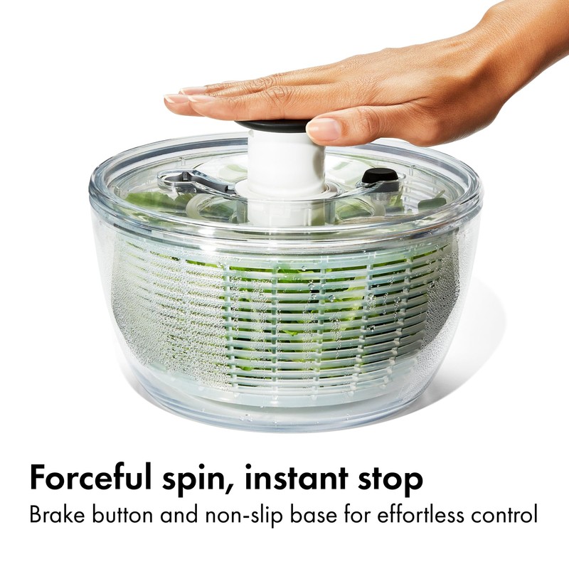 OXO Good Grips Little Salad & Herb Salad Spinner, Fruit