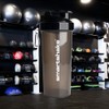 SmartShake LITE Negro 1000 ml, Botella Mezcladora de Proteínas, Libre