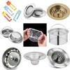 Disposable Mesh Sink Strainer Bags- 100 Pcs Kitchen Sink Strainer