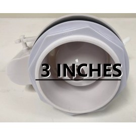 NUFLUSH Eljer Diplomat 2 piece Toilet & 4021N, 3 in. Flapper Valve Assembly & Hardware