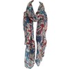 World of Shawls UK Flag Print Scarf Union Jack Womens
