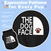 Personality Canine Attire: Soft, Lightweight Cotton Dog Clothes with 'The