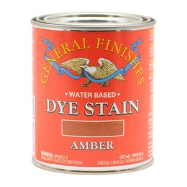 General Finishes Water Based Dye, 1 Pint, Amber