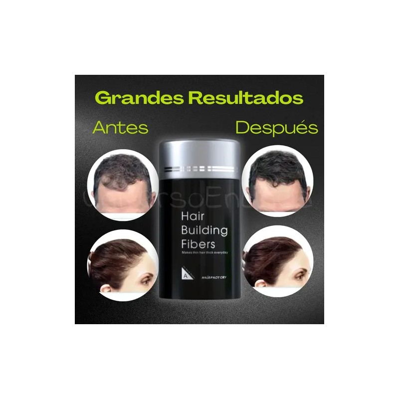 Sustituto Cabello Micro Fibras Naturales Capilares Keratina
