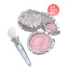 Flower Nose Shell Jewel Collection Silk Satin Blush + Angled Blush Brush