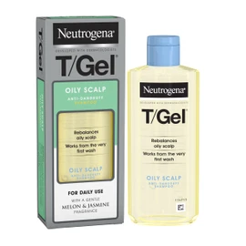 Neutrogena Neutrogena T/Gel Anti Dandruff Shampoo for Oily Scalp and Hair (1x 250ml), Daily Anti-Dandruff Shampoo with Salicylic Acid, Cleansing Shampoo to Remove Excess Oils and Fight Dandruff from First Wash