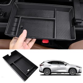 Treesiche Center Console Organizer Compatible with Lexus NX 2022 2023 2024, Organizer Box for Lexus NX 250/NX 350/NX 350h