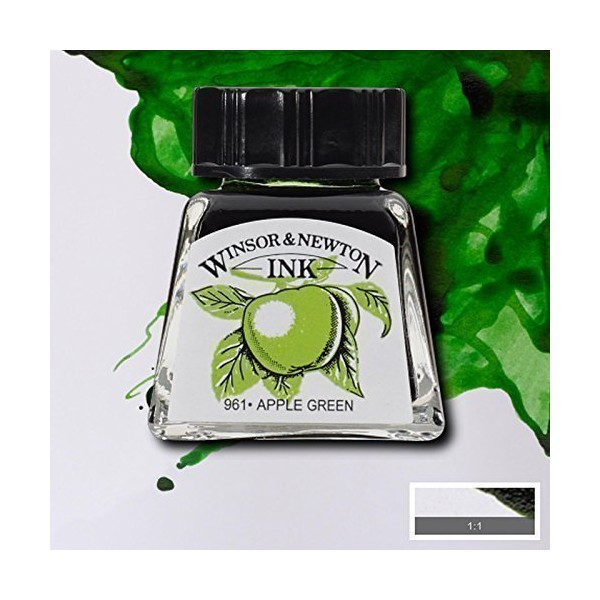 Winsor & Newton Drawing Ink 14ml Pot (Apple Green)