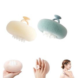 Bolas Baño Forma Girasol Súper Suaves Ventosa Esponja Exfoliante Cepillo Limpieza Esponjas Ducha