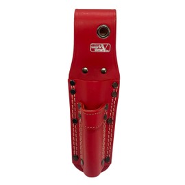Kozuchi WTV-300R Work Time Cow Split Leather Monkey Ratchet Wrench, 2 Tiers, Red