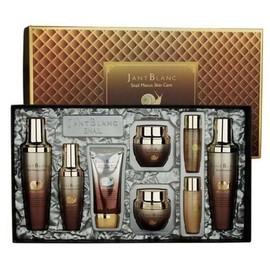 Meoncell Jean Blanc Women's Basic Cosmetics Snail Slime Skin Care 6-Piece Set / 메온셀 장블랑 여자기초화장품 달팽이 점액 스킨케어 6종세트