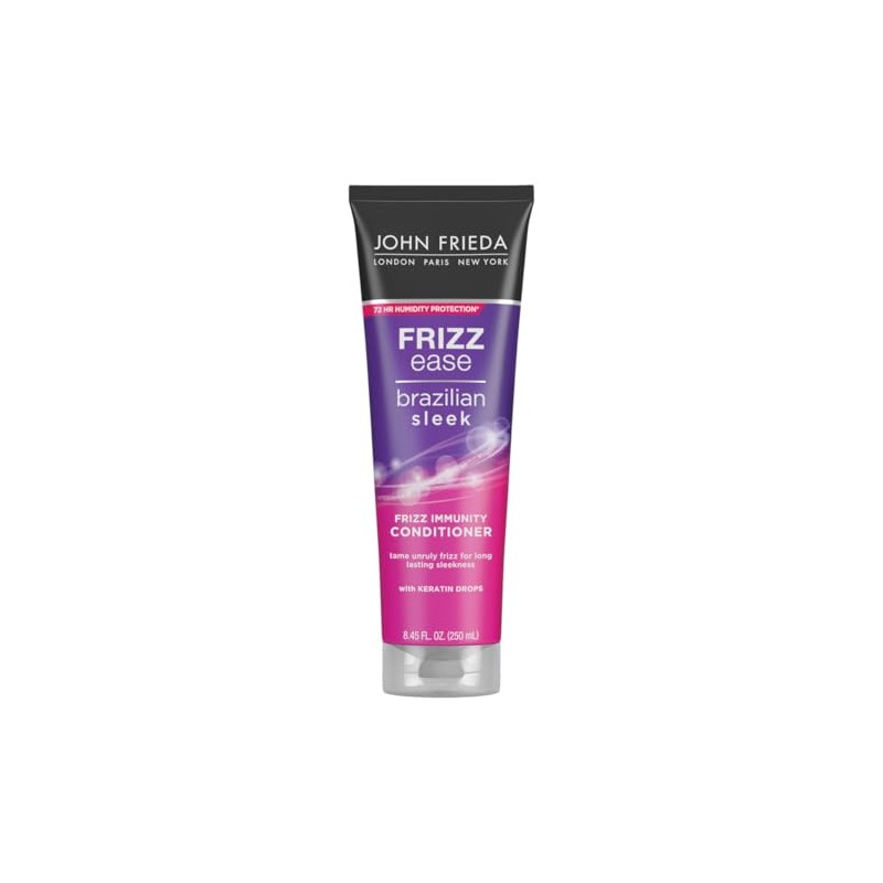 John Frieda Frizz Ease Brazillian Sleek Acondicionador |Para cabello lacio