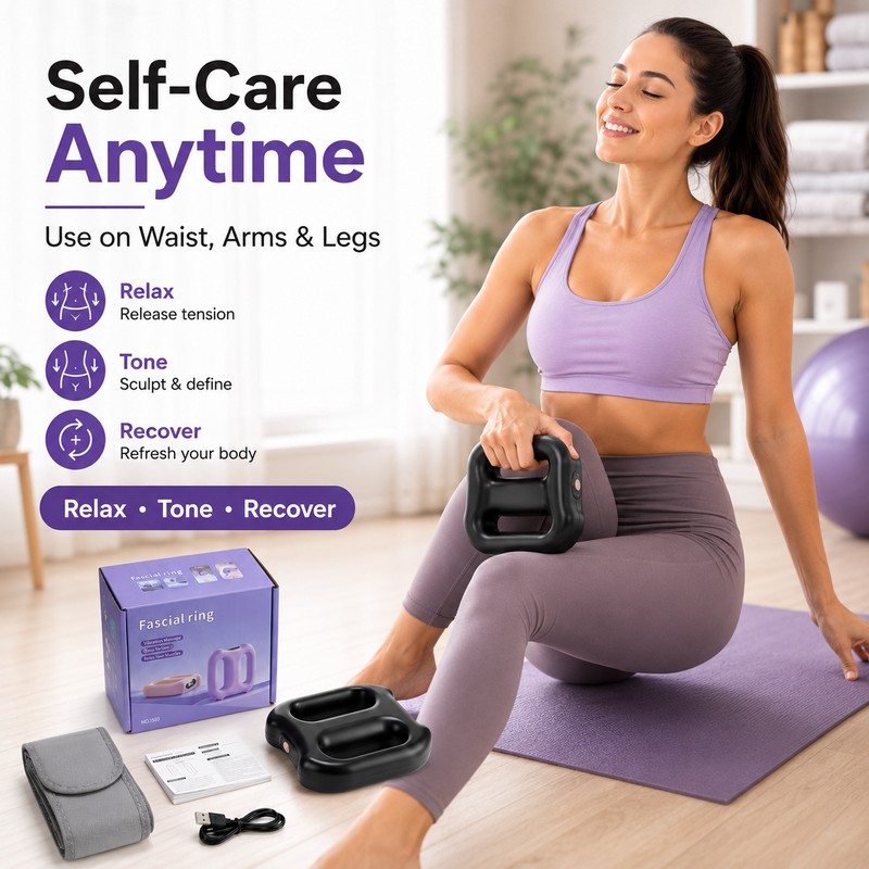 Electric Vibration Body Massager for Women – Full-Body Massage Ring