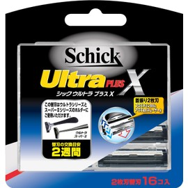 Schick Ultra Plus X 2 Blade Replacement Blades (16 Pieces)