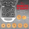 SugarWhisk Mini Donut Maker Machine, Electric Mini Bundt Cake Pan,