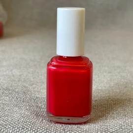 essie Vintage Essie Red Snapper Square Smooth Bottle New Old Stock Nail Polish 1980s