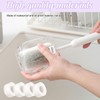 4 Rolls Label Tape Suitable for Label Printers Waterproof Label