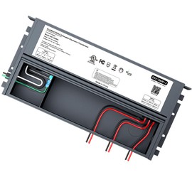 288W 24V Dimmable LED Driver for Lutron & Leviton Dimmer, Triac/ELV/MLV AC to DC Power Supply Transformer for LED Strip Light Dimmable, Constant Voltage Projects, UL&FCC-Listed, Class 2