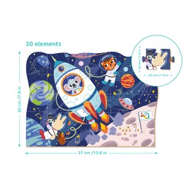 Dodo Educational Excursion into Space Puzzle 30 Pieces