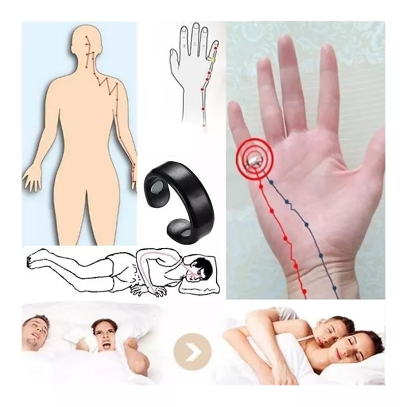 Anti Ronco Anillo Antirronquidos Ajustable Para Ayudarte A Dormir