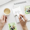 Unigift 6 Pcs Panda Mini Spiral Notebooks,Cartoon Animal Panda Bear