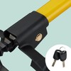 Relaxdays Car Steering Wheel Clamp Adjustable Steering Wheel Lock Car