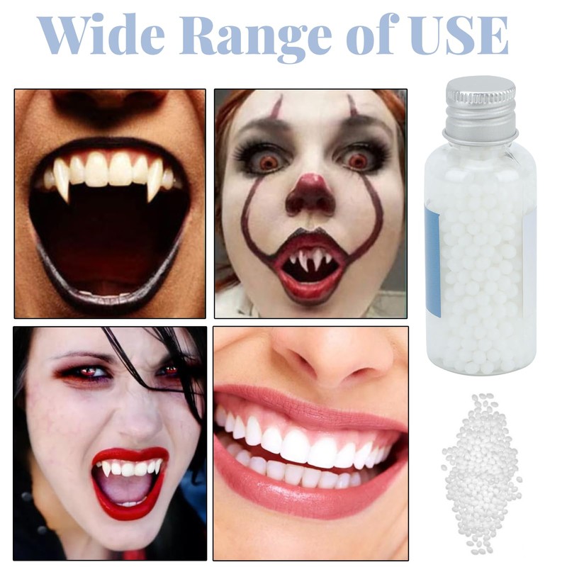 AUNMAS Thermoplastic Beads, 20g Moldable Plastic Reusable Meltable Polymorph Pellets