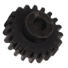 20T 22mm Diameter RC Motor Gear Steel Rust Protection Black