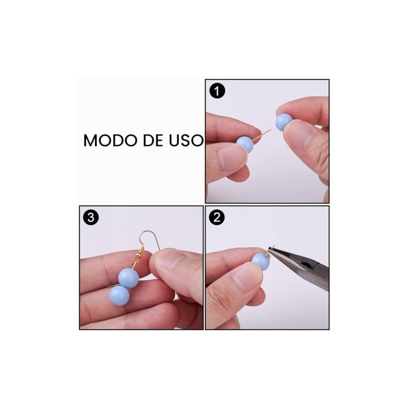 Conjunto Para Hacer Joyas,Kit De Reparación De Joyas,Conjunto De Accesorios
