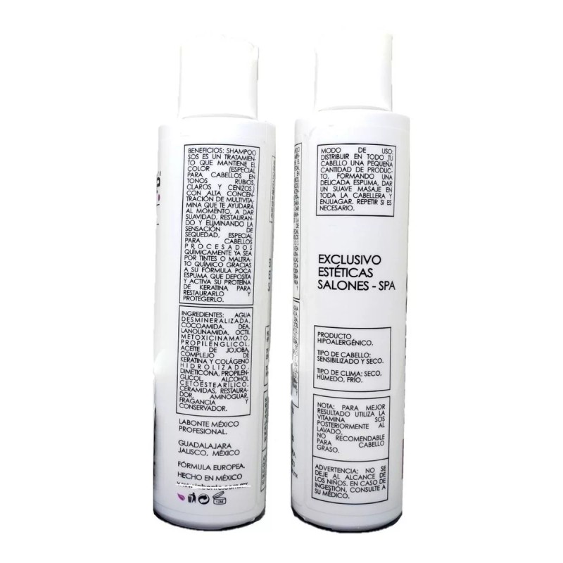 Labonté Shampoo Sos 250ml La Bonté