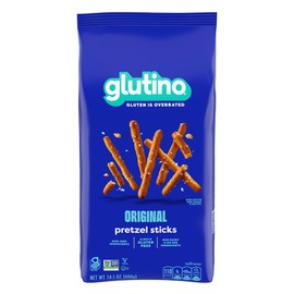 Glutino Gluten Free Pretzel Sticks, Gluten Free Snacks, 14.1 oz.