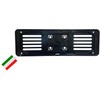 GammBC® Black Plastic Polypropylene Heavy Duty Universal Car License Plate
