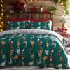 Furn. Santas Workshop Toddler Duvet Set, Green