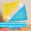 Dryxog Magnetic Tangram Curious and Fun Travel Game, Magnetic Game,