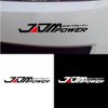 1Pc Black Creative Waterproof Car Sticker Window Bumper Decal Bumper