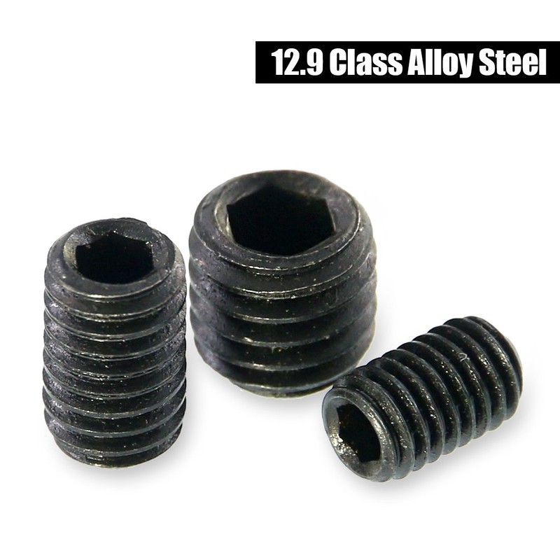 Swpeet 400Pcs Allen Head Socket Hex Grub Screw Assortment Kit,