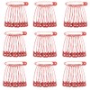 FAZHBARY 100 Count Safety Pins 1.77 Inch Metal Safety Pins