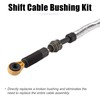 X AUTOHAUX Shift Cable Bushing Kit for Toyota Corolla 2003-2008