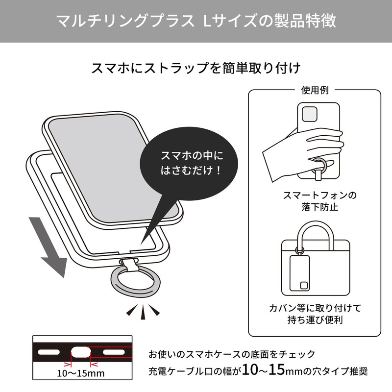 Gourmandies Holo Live Multi Ring Plus Large Size Holo Live