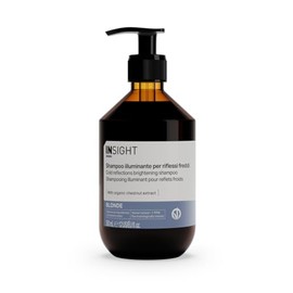 Insight Blonde Brightening Shampoo for Cold Reflections 350 ml | Specific to Maintaining Colour in White, Grey or Blonde Hair | Glass Packaging