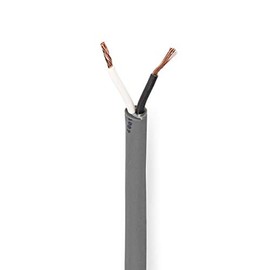 Nedis COTR15030GY100 Flexible Speaker Cable | 2x 1.5 mm | 100 m | Reel | Grey