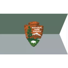 Ruffin National Park Service Guidon 3'X5' Flag Rough Tex® 100D