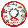 MACTING Christmas Tree Skirt, 48 Inch Angel Child Santa Claus