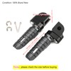Artudatech Front Footrest Foot Pegs for Honda CB125R CBR250RR CBR1000RR